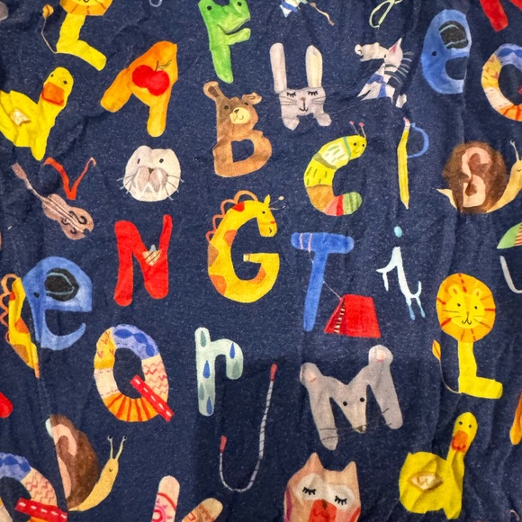 Little Sleepies Alphabet Friends Women’s XL Pajama Pants - Picture 4 of 4